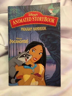 DISNEYS ANIMATED STORYBOOK POCAHONTAS *PROGRAM HANDBOOK ONLY* - Image 1 of 4