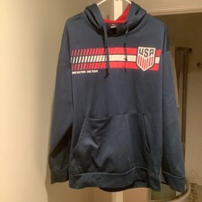 Hoodie pullover sweatshirt size xl extra large The United States men's national