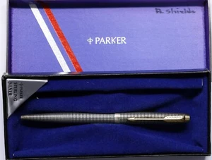 Penna a sfera Parker 75 Sterling USA 1970-79#1135 - Foto 1 di 7