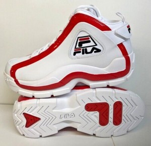 FILA GRANT HILL 2 OG "RED TRIM" 1BM00637 114 White/Red NEW IN BOX