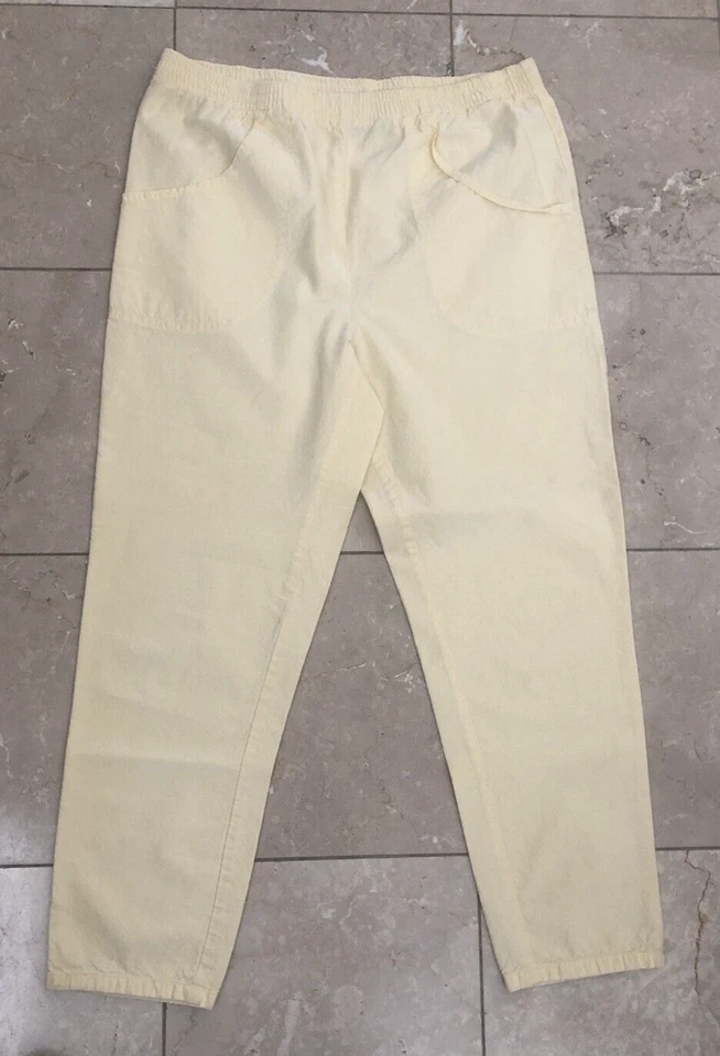 Women’s  Blue Cascade  Vintage 100% Cotton pants - Image 1 of 1