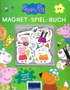 Peppa Pig "Magnet-Spiel-Buch" Lernspaß mit 16 Magneten Neu & OVP - Bild 1 von 1