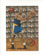 1992-93 Ultra All-Rookies #8 Latrell Sprewell Warriors