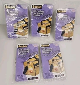 25 Stck. Scotch Taschenanhänger selbstlaminierende Beutel Gepäck 5 Packungen à 5 NEU 3M - Bild 1 von 2
