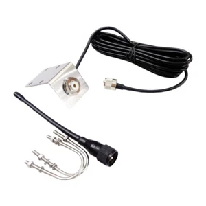 Boat Antenna with 5M/16.4ft RG-58 Cable L Shape Bracket for Boat Sailboat Yacht - Zdjęcie 1 z 8
