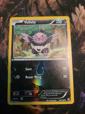 Vullaby 92/149 B&W Boundaries Crossed Common Reverse Holo Pokemon Card NM