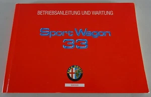 Instrucciones Servicio / Manual Alfa Romeo 33 Sport Wagon Stand 03/1991 - Imagen 1 de 4