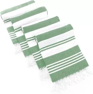 4 Pack Turkish Beach Towel (40 x 72 Inches) 100% Cotton Oversized Utopia Towels - Picture 1 of 95