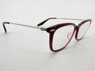 Óculos Barton Perreira Davis armação oxb/prata Oxblood 51[]17-145 prata I666 - Imagem 1 de 4