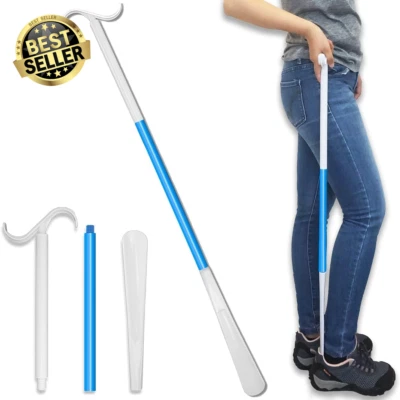 35.5" Long Handled Shoe Horn & Dressing Stick – Sock Remover Aid for Seniors - image 1 of 4