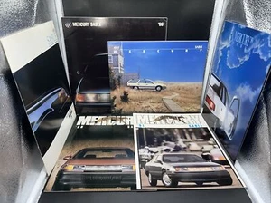 Six Mercury Sable Brochures From 1986 1987 1988 1989 1990 1991 - Picture 1 of 13