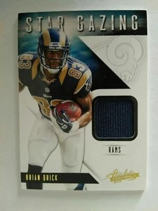 2012 Absolute Brian Quick Star Gazing St. Louis Rams Appalachian State - Jersey - Picture 1 of 1