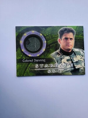 Stargate SG1 Seasons 5 COSTUME CARD C16 COL DANNING (BINDER ONLY) - Image 1 of 2