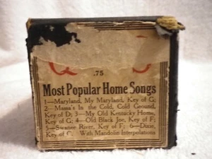 QRS 12 inch Music Roll player piano MOST POPULAR HOME SONGS #60211 - Picture 1 of 6