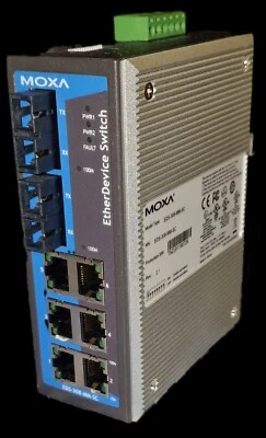 MOXA EDS 308 MM SC SWITCH ETHERNET  - Immagine 1 di 4