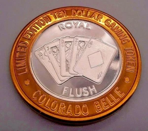 Gaming Token "Colorado Belle" .999 Fine Silver - Picture 1 of 3