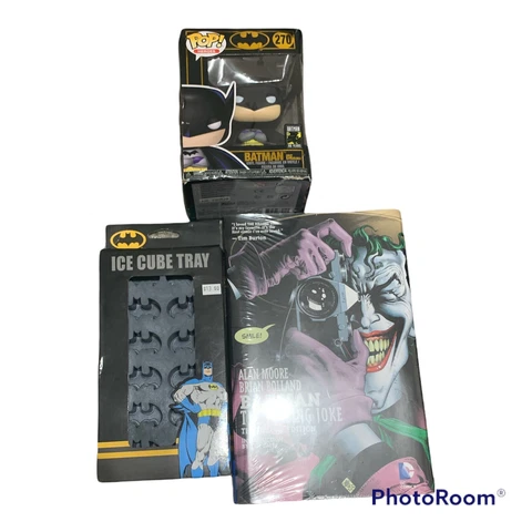 Batman Funko Pop, Batman Ice Cube Tray, Batman The Killing Of Joker Cover