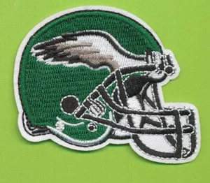 3" x 2-1/2" Embroidered Helmet Iron On Patch - Philadelphia Eagles - Picture 1 of 1