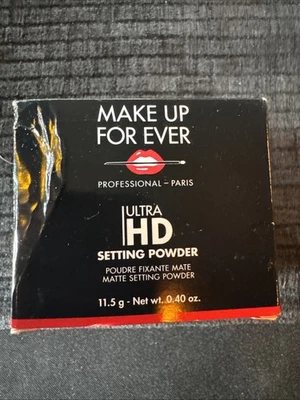 Make Up For Ever Ultra HD Setting Powder 6.0 Deep Neutral 11.5g / 0.40 oz New - Image 1 of 4
