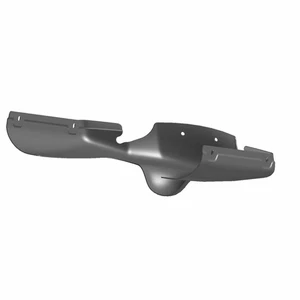Polaris Nacelle Cover, Rear, Jet Black, Genuine OEM Part 5257500-626, Qty 1 - Picture 1 of 2