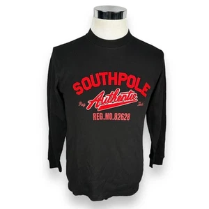 South Pole Y2K Authentic Collection Shirt Boys Small 8-10 Thermal Black New - Picture 1 of 10