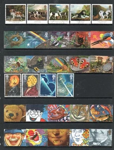 GB USED 1991 COMPLETE YEARS SETS (2 SCANS) - Bild 1 von 2