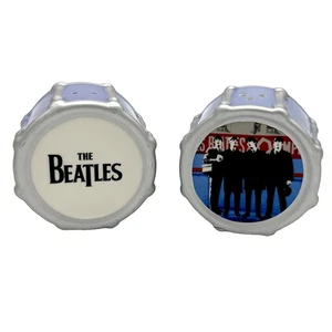 The Beatles Salt And Pepper Shakers Drum Set John Paul George Ringo 2006 Apple - Picture 1 of 5