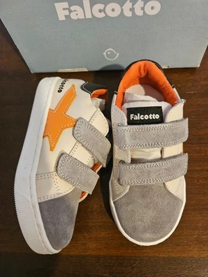 Zapato Naturino Falcotto Ellasea VL Gris Leche Negro Niños 8 Y Nuevo en caja Foto 1 de 4