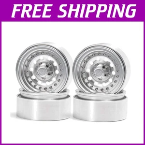 Pack of 4 Alloy Beadlock Wheel Rims for 1/10 RC Crawler - Picture 1 of 10