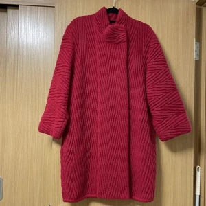 Saint Laurent Strickmantel Rot M 20230705 - Bild 1 von 5