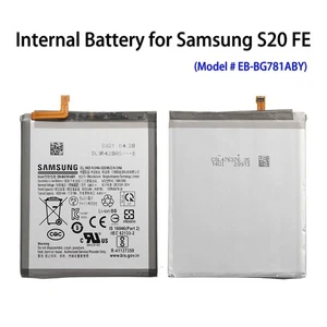 New OEM Internal Battery Replacement Part for Samsung Galaxy S20 FE EB-BG781ABY - Picture 1 of 8
