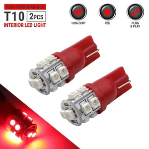 Syneticusa 2 X T10 921/912 LED RED Bulbs Reverse Backup Light Bulbs Interior - Bild 1 von 5