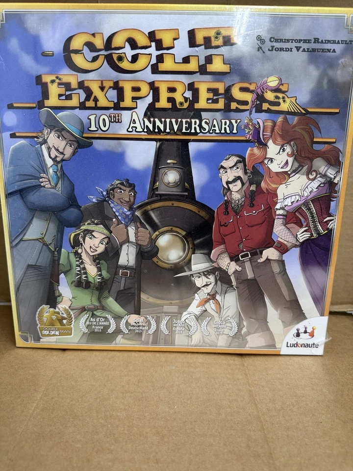 Colt Express: 10th Anniversary - Strategy Board Game, Wild West Train Robbery  - Image 1 of 4