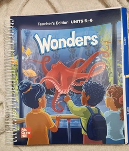Wonders Grade K National Teacher's Edition Units 5 And 6 by McGraw Hill... - Imagen 1 de 3