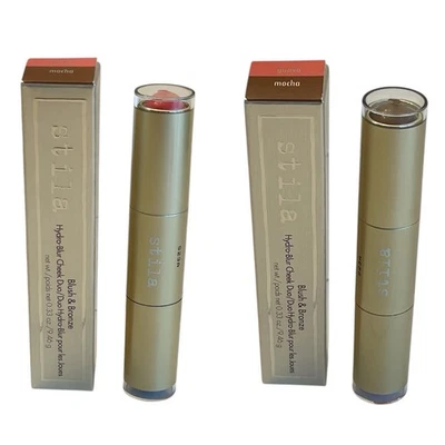 Stila Doble Extremo Stila Hydro-Blur Cheek Duo Rubor y Bronce - Guayaba y Moca Tono Foto 1 de 4