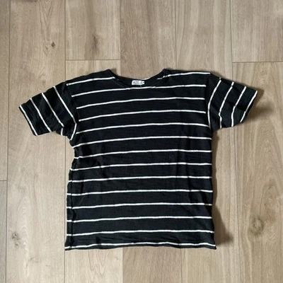 Camiseta Warehouse & Co Duck Digger Rayas Negras Talla 38 Hecha en Japón Foto 1 de 4