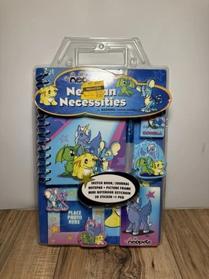 НОВЫЙ винтажный 2003 Y2K Neopets Neopian предметы первой необходимости набор альбом журнал и больше РЕДКИЙ! - Изображение 1 из 4