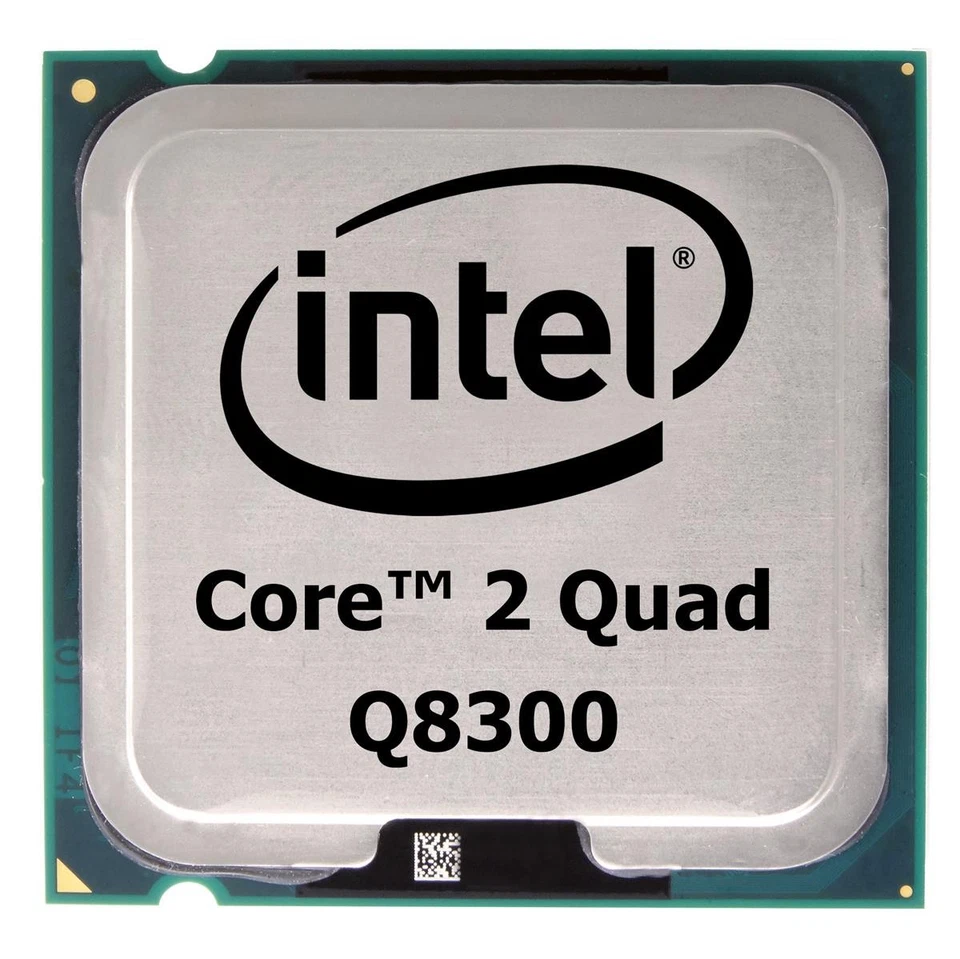 Intel Core 2 Quad Q8300 (4x 2.5Ghz) SLB5W SLGUR CPU Sockel 775 (#970) - Bild 1 von 1