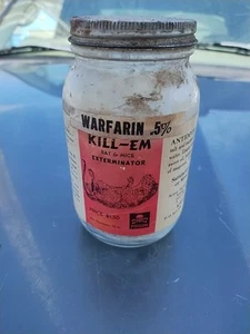 Vintage leeres Apothekerglas Ratte und Maus sehr selten und alt - Bild 1 von 10