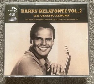 Harry Belafonte: Vol. 2: Six Classic Albums - 4CD Set - Real Gone - Picture 1 of 4