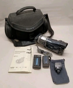 SONY HDR-HC1 NTSC 1080i Mini DV Digital HD Video Handycam & Accessories~Untested - Picture 1 of 15