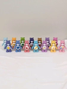 Care Bears 35° Anniversario Set 14 Figure da Collezione LE RARE Arcobaleno Cuore Orso - Foto 1 di 12