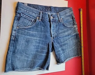 CITIZENS OF HUMANITY By Jerome Dahan Women’s Denim Jean Shorts Blue Size 25 - Image 1 of 4
