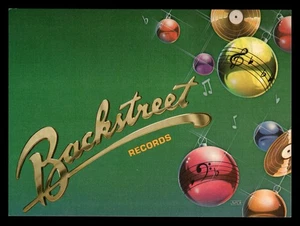 BACKSTREET RECORDS Weihnachts Postkarte MCA Musik Tom Petty and the Heartbreakers - Bild 1 von 2