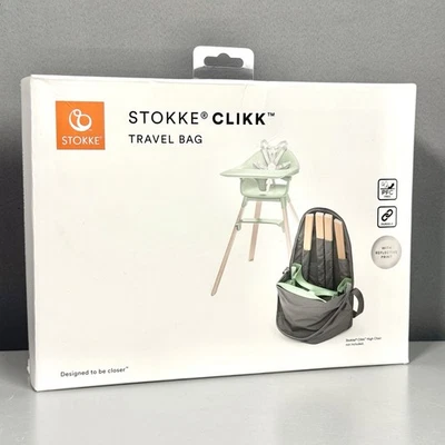 Stokke Clikk Bolsa de Viaje Silla Alta Estuche de Transporte Libre de PFC Gris Foto 1 de 4