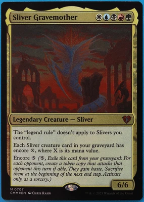 Sliver Gravemother FOIL Commander Masters NM Mythic Rare CARD (507333) ABUGames - Image 1 of 2