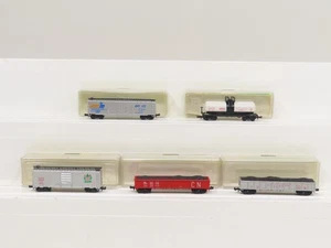 Model Power N Lot of 5 Freight Cars LN 9038 - Picture 1 of 11