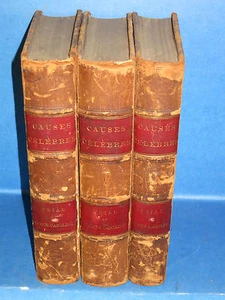 1874 ~ TRIAL OF QUEEN CAROLINE ~ 3 VOLUMES - Picture 1 of 12