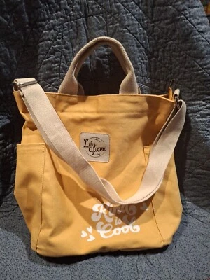 LILY QUEEN Mujeres Bolso de Mano de Lona Informal Bolso de Hombro Bandolera # G Foto 1 de 4