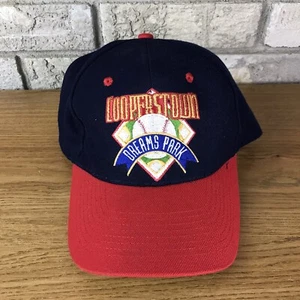 Vintage 90s Cooperstown Dream Parks MLB Baseball Cap Mütze Snapback Wool Plain Vintage - Bild 1 von 7